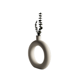 Beige Vase
